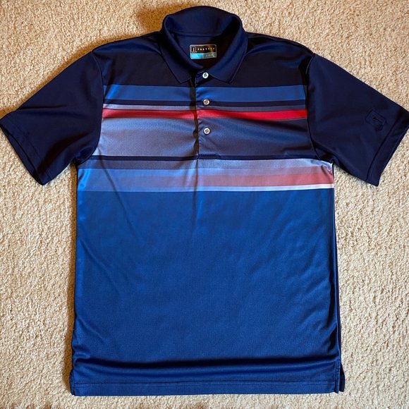 Men's PGA Tour Golf Polo sz Small - Picture 3 of 4